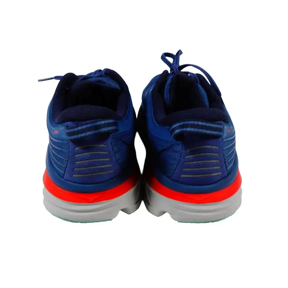 Hoka One One Bondi 7 Blue Running Sneakers Mens Size 9.5